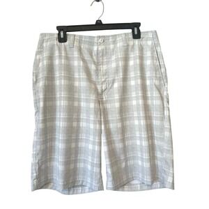 Ben Hogan Plaid Stretch Golf Shorts size 34 Casual, Outdoor, Minimalist